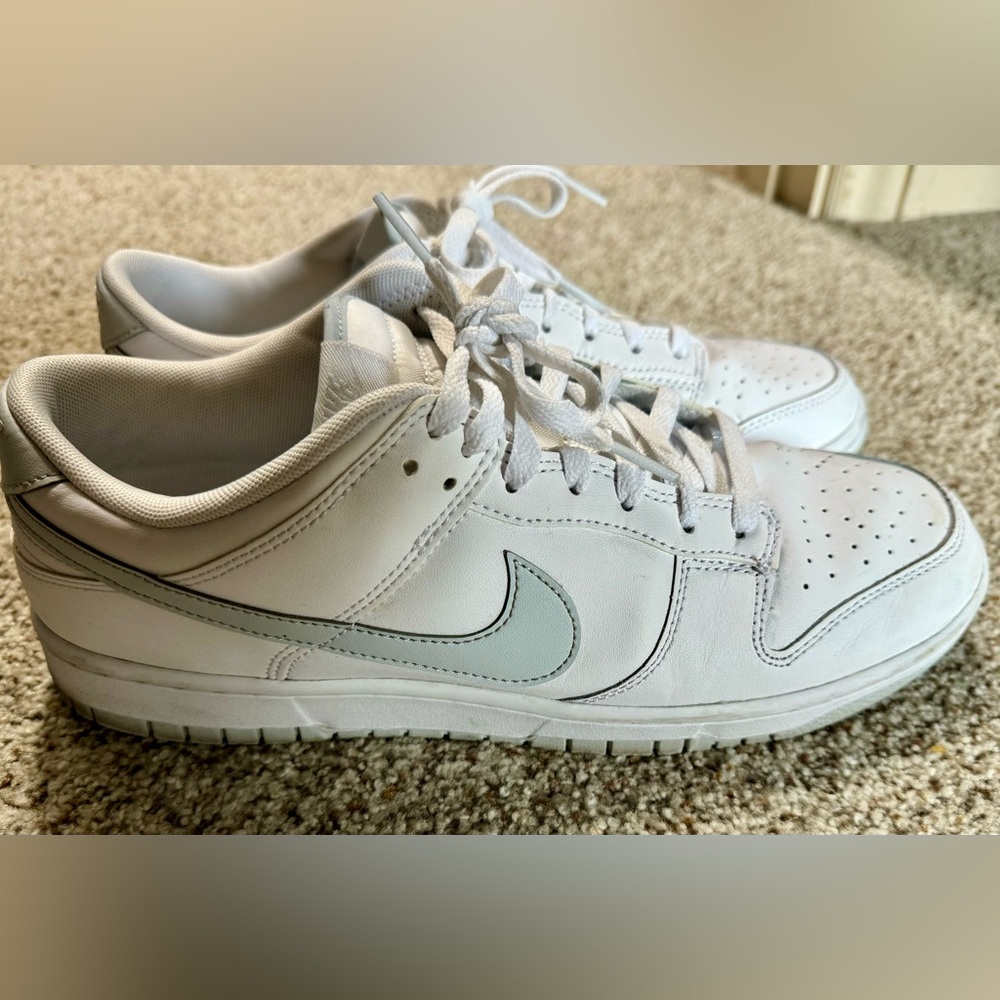 Nike Dunk Low white/grey size 11 mens